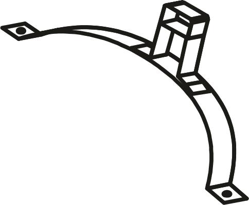 Fenno X10110 - Support, silencieux droxauto.com