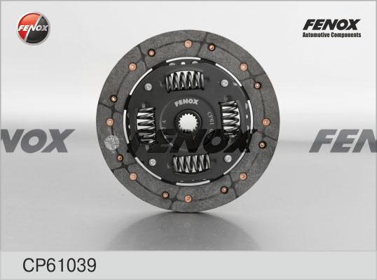 Fenox CP61039 - Disque d'embrayage droxauto.com
