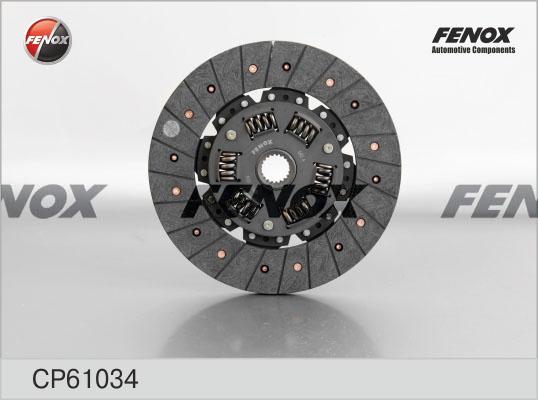 Fenox CP61034 - Disque d'embrayage droxauto.com