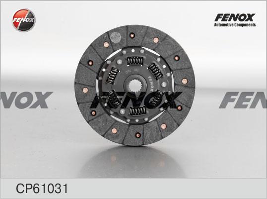 Fenox CP61031 - Disque d'embrayage droxauto.com