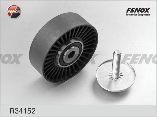 Fenox R34152 - Poulie renvoi / transmission, courroie trapézoïdale à nervures droxauto.com