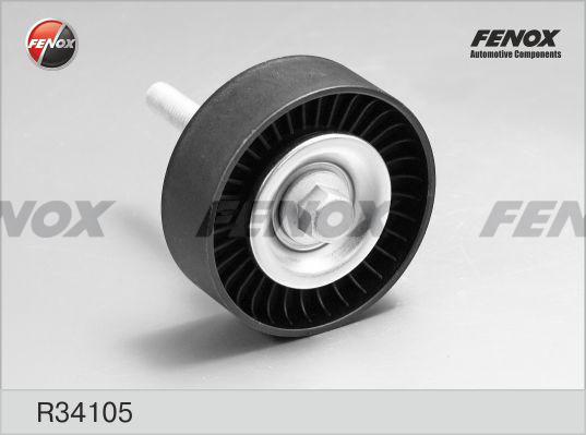 Fenox R34105 - Poulie renvoi / transmission, courroie trapézoïdale à nervures droxauto.com
