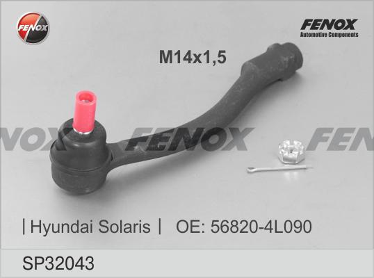 Fenox SP32043 - Rotule de barre de connexion droxauto.com