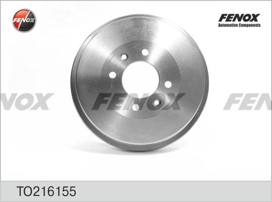 Fenox TO216155 - Tambour de frein droxauto.com