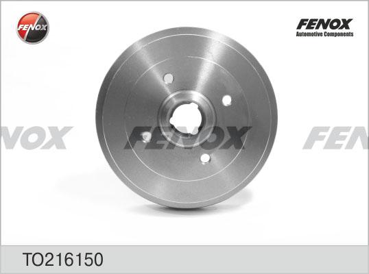 Fenox TO216150 - Tambour de frein droxauto.com