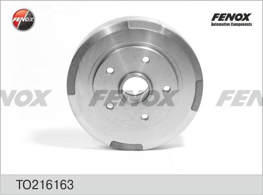 Fenox TO216163 - Tambour de frein droxauto.com
