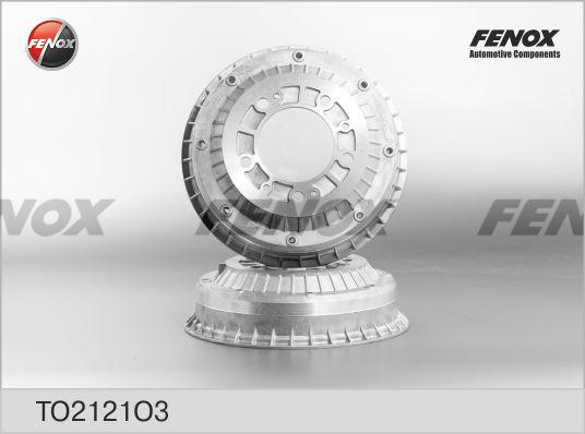 Fenox TO2121O3 - Tambour de frein droxauto.com