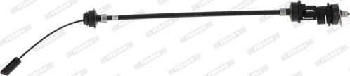 Ferodo FCC422806 - Tirette à câble, commande d'embrayage droxauto.com