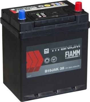 Fiamm B19JAK 38 - Batterie de démarrage droxauto.com