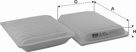 FIL Filter HP 5079 - Filtre à air droxauto.com