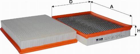 FIL Filter HP 2217 - Filtre à air droxauto.com