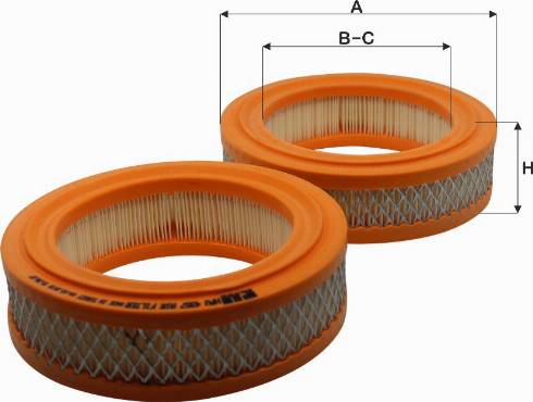 FIL Filter HPU 4357 - Filtre à air droxauto.com