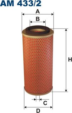 Filtron AM433/2 - Filtre à air droxauto.com