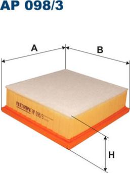 Filtron AP098/3 - Filtre à air droxauto.com