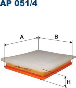 Filtron AP051/4 - Filtre à air droxauto.com