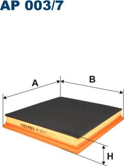 Filtron AP003/7 - Filtre à air droxauto.com
