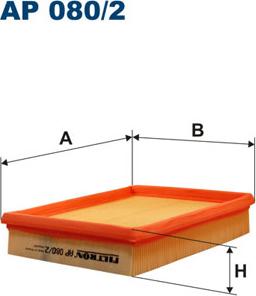 Filtron AP080/2 - Filtre à air droxauto.com