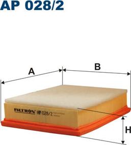 Filtron AP028/2 - Filtre à air droxauto.com