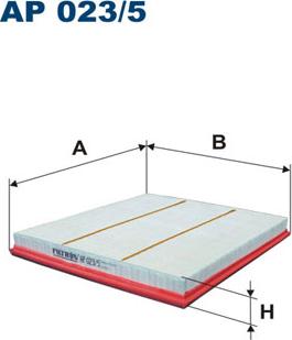 Filtron AP023/5 - Filtre à air droxauto.com