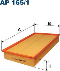 Filtron AP165/1 - Filtre à air droxauto.com