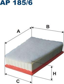 Filtron AP185/6 - Filtre à air droxauto.com