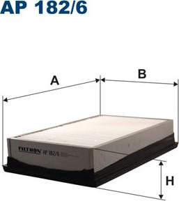 Filtron AP182/6 - Filtre à air droxauto.com