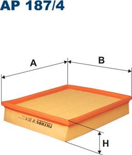 Filtron AP187/4 - Filtre à air droxauto.com