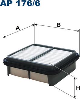Filtron AP176/6 - Filtre à air droxauto.com