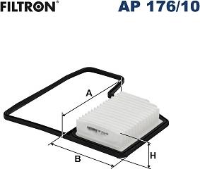 Filtron AP 176/10 - Filtre à air droxauto.com