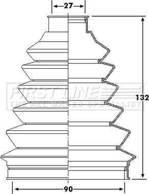 First Line FCB6235 - Joint-soufflet, arbre de commande droxauto.com