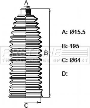 First Line FSG3450 - Jeu de joints-soufflets, direction droxauto.com