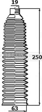 First Line FSG3452 - Jeu de joints-soufflets, direction droxauto.com
