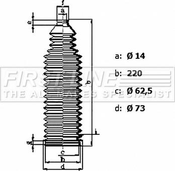 First Line FSG3485 - Jeu de joints-soufflets, direction droxauto.com