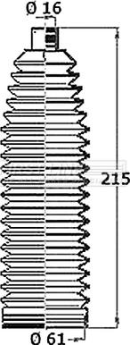 First Line FSG3470 - Jeu de joints-soufflets, direction droxauto.com