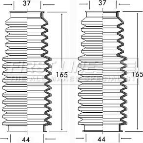 First Line FSG3086 - Jeu de joints-soufflets, direction droxauto.com