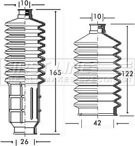 First Line FSG3029 - Jeu de joints-soufflets, direction droxauto.com