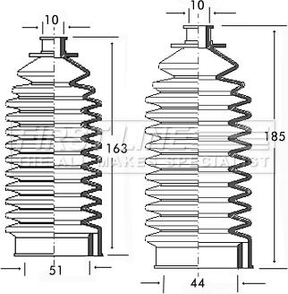 First Line FSG3078 - Jeu de joints-soufflets, direction droxauto.com