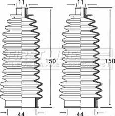 First Line FSG3146 - Jeu de joints-soufflets, direction droxauto.com