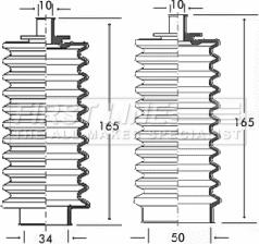 First Line FSG3156 - Jeu de joints-soufflets, direction droxauto.com