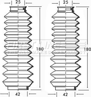 First Line FSG3106 - Jeu de joints-soufflets, direction droxauto.com
