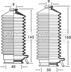First Line FSG3136 - Jeu de joints-soufflets, direction droxauto.com