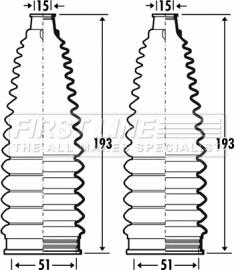First Line FSG3370 - Jeu de joints-soufflets, direction droxauto.com