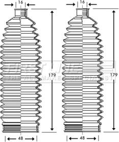 First Line FSG3219 - Jeu de joints-soufflets, direction droxauto.com