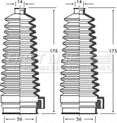 First Line FSG3235 - Jeu de joints-soufflets, direction droxauto.com