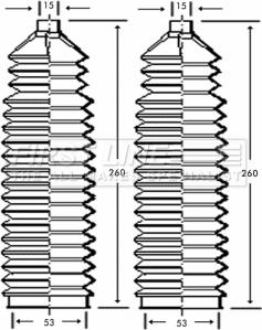 First Line FSG3229 - Jeu de joints-soufflets, direction droxauto.com