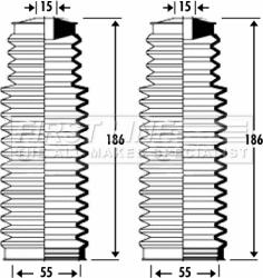 First Line FSG3275 - Jeu de joints-soufflets, direction droxauto.com