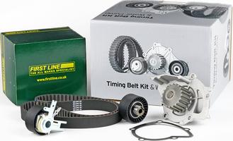 First Line FTW1013 - Pompe à eau + kit de courroie de distribution droxauto.com