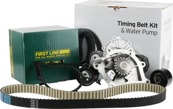 First Line FTW1084 - Pompe à eau + kit de courroie de distribution droxauto.com