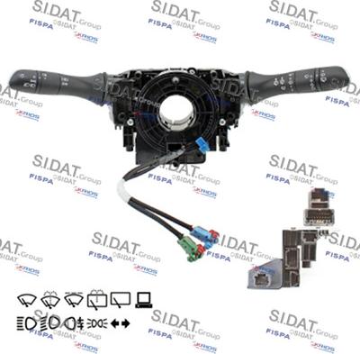 Fispa 430873 - Commutateur de colonne de direction droxauto.com