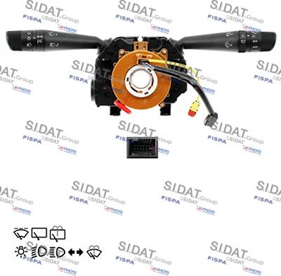Fispa 431435 - Commutateur de colonne de direction droxauto.com